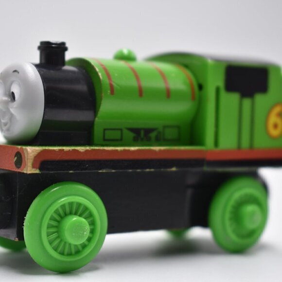 Thomas & Friends Wooden Railway Magnetic Percy 6 Lights & Sounds 2003 Tested - Picture 3 of 8
